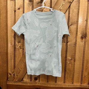 NWOT:Carter's Light Green Pajama Set with White Patterns